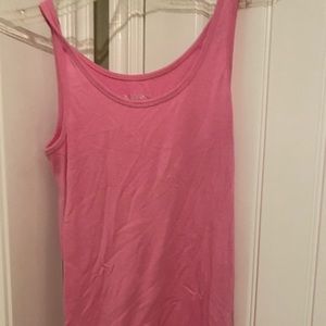 Pink tank top